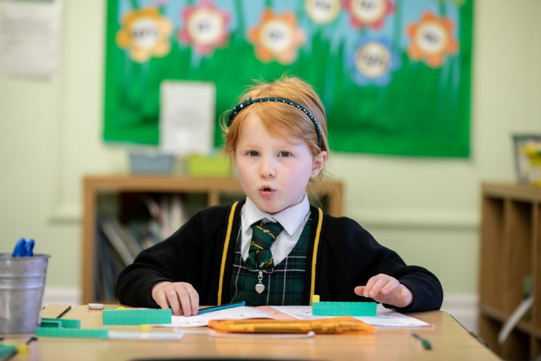 Lower Prep School Child engaging in learning 